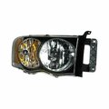 Disfrute Right Headlamp for 2002-2005 GMC Sierra 1500 & 2002-2005 GMC Sierra 2500 DI3644811